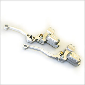 ISR Silver Chopper Style Hand Control Master Cylinder