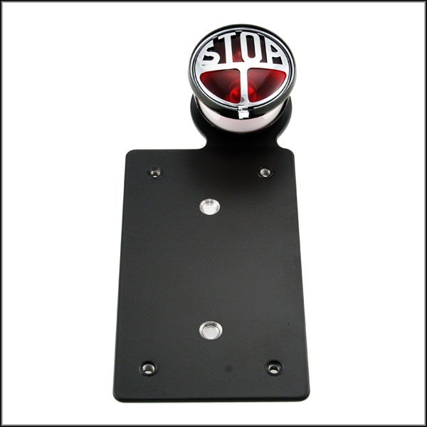 Stop Here Lic Plate Bracket & Light - Image 3